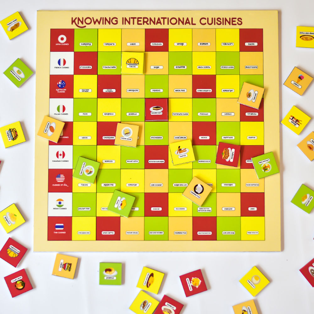 

want your child to learn international cuisine of 9 countries