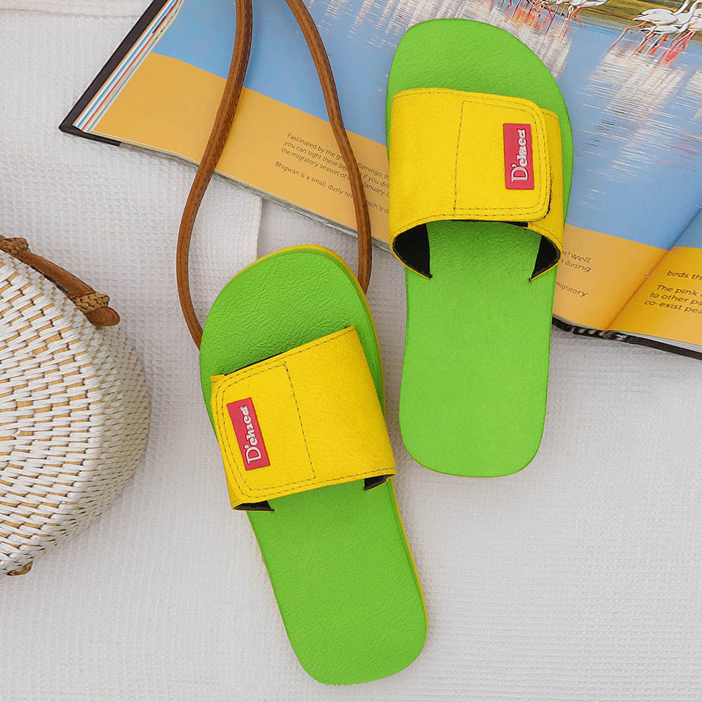 solid flip flops