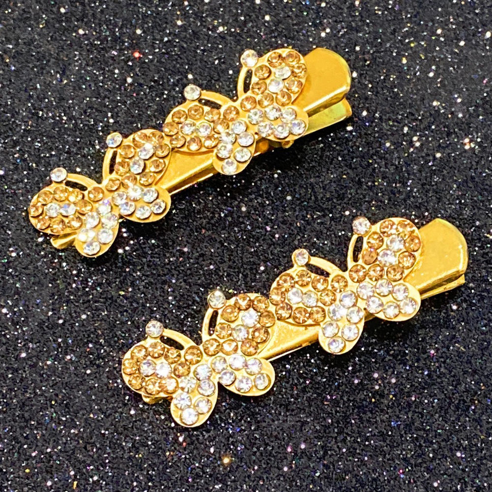 

twin butterfly clip set
