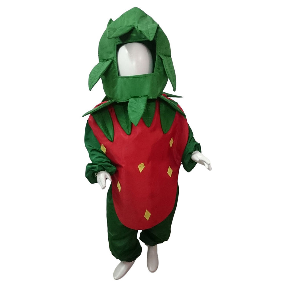 

strawberry fruit kids fancy dress costume costume contents nbsp green