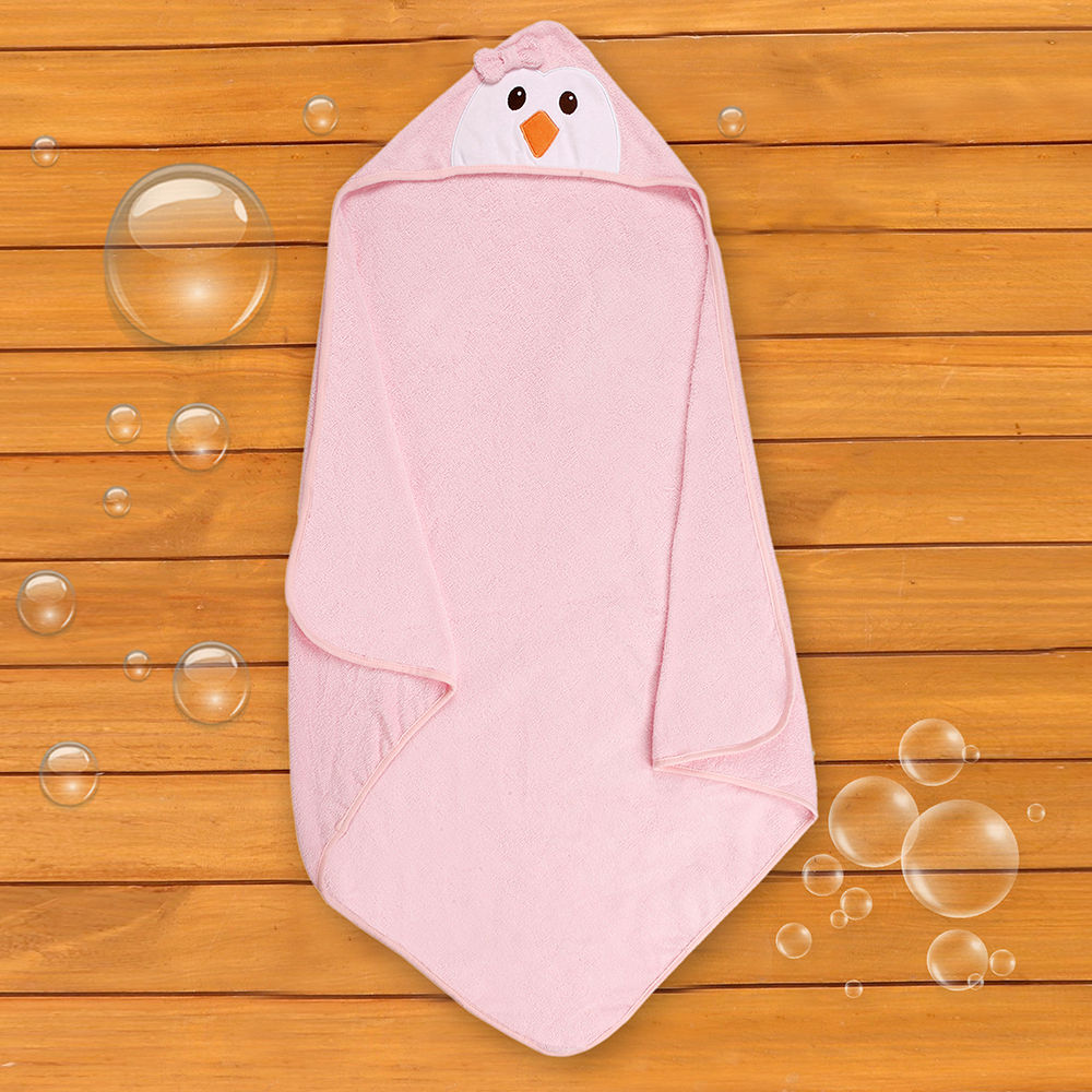 

our soft and cozy hooded towels remind your young star