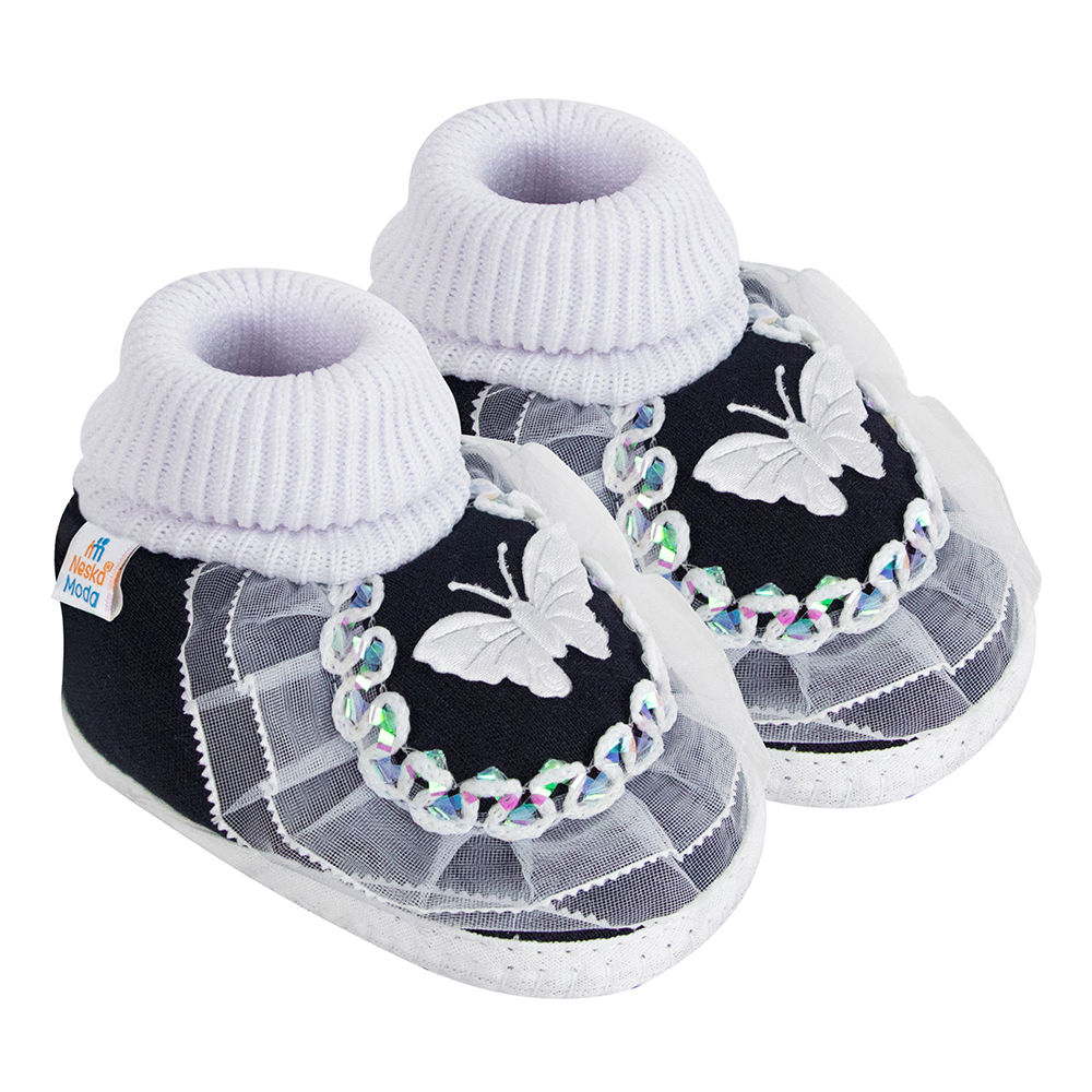 

neska moda presents soft baby booties for your little one