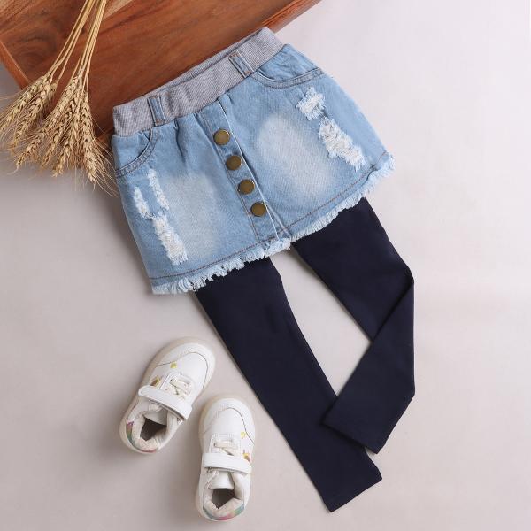 blue jean skirt and tights with leggings and boots | Cute outfits with  leggings, Womens denim skirts, Winter skirt outfit