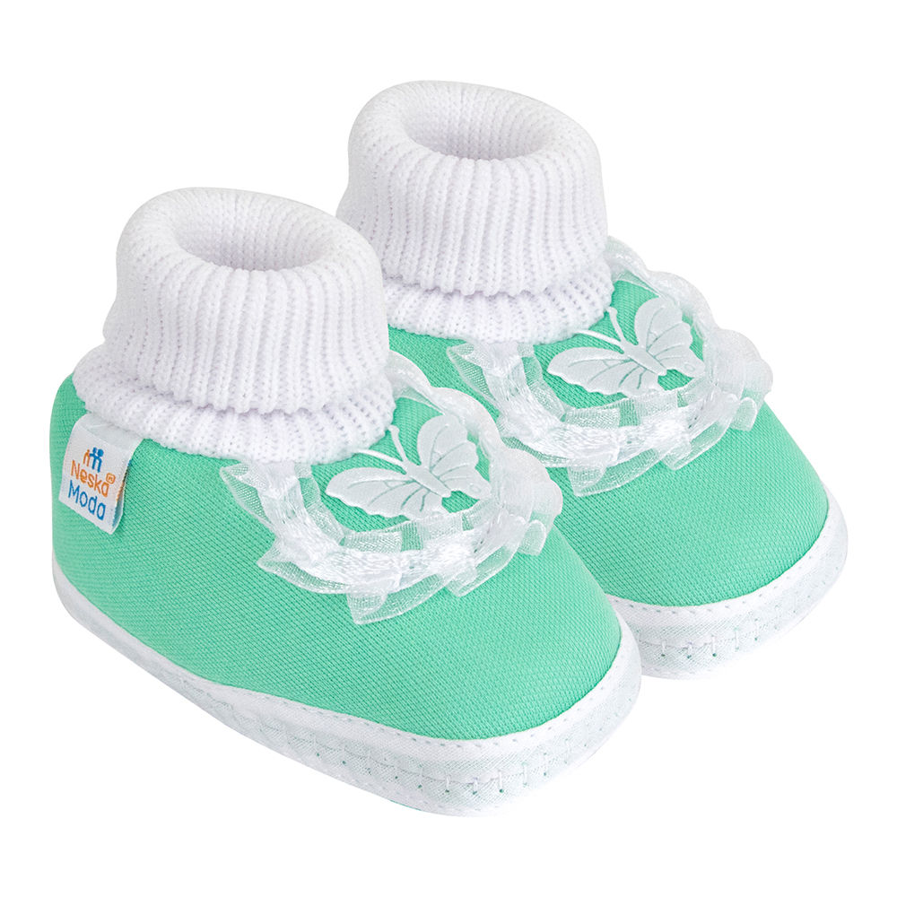 

neska moda presents soft baby booties for your little one