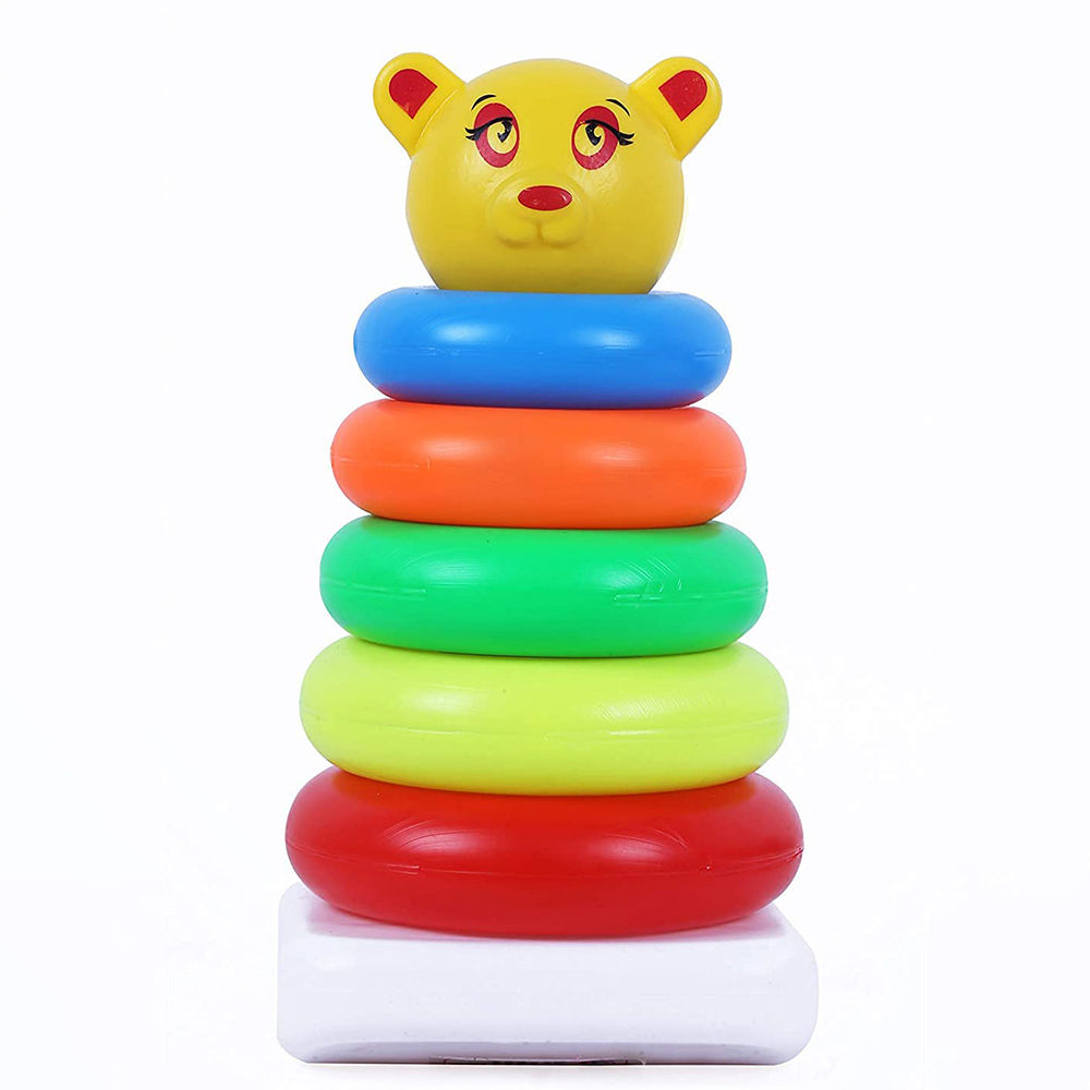 

for generations babies have delighted in this classic stacking toy