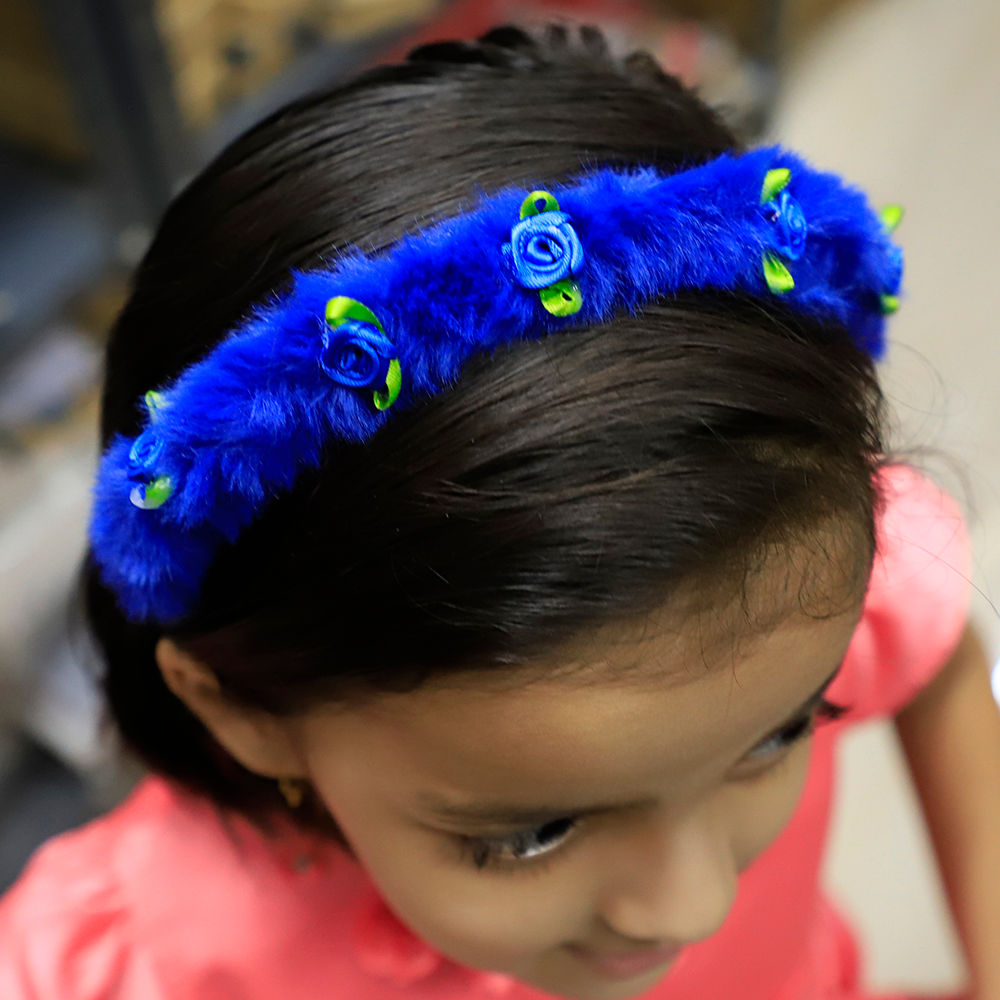 

blue fury hairband