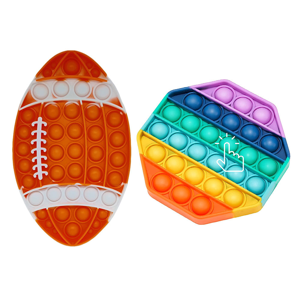 

pop it rainbow material silicone weight 70g piece product size