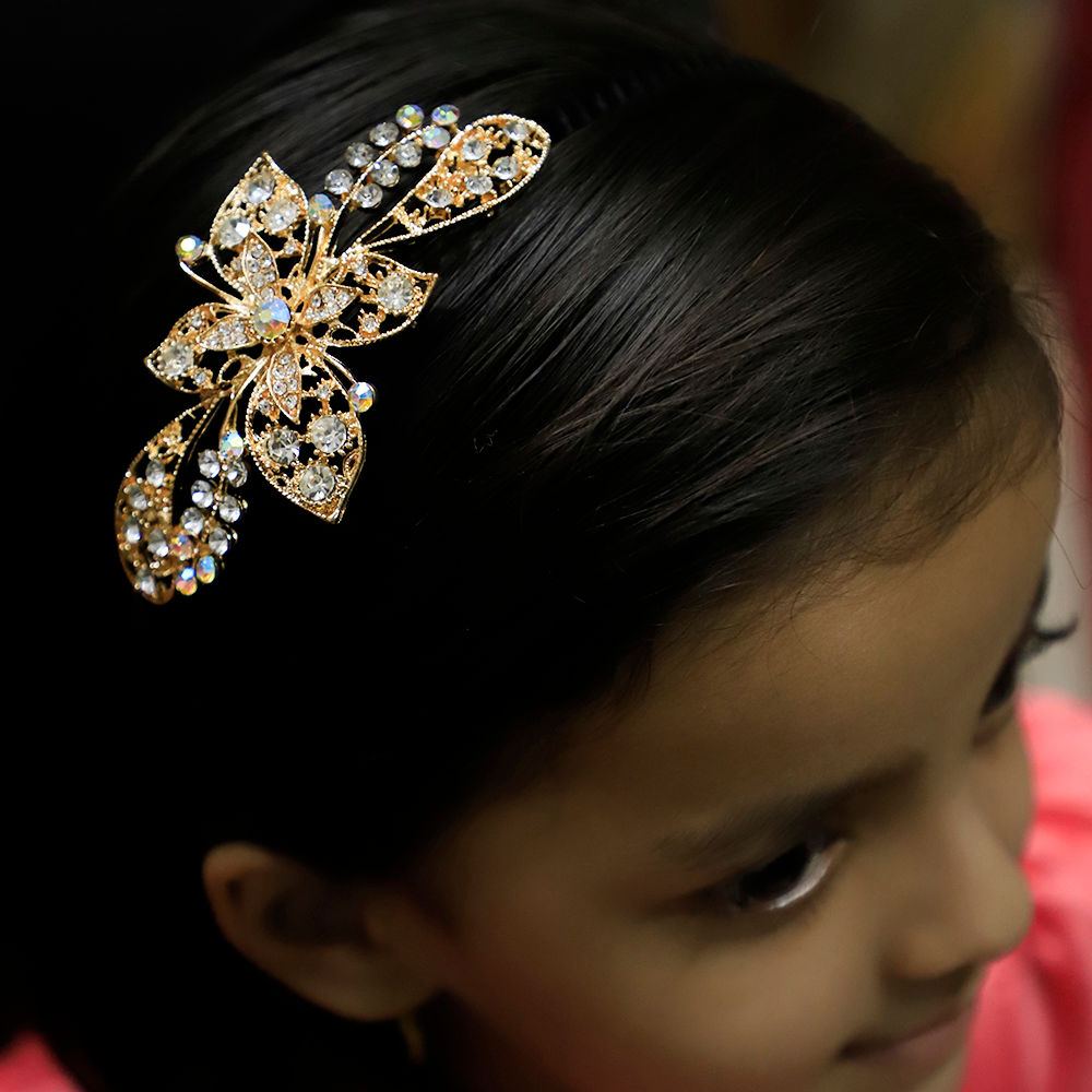 

silver golden tiara