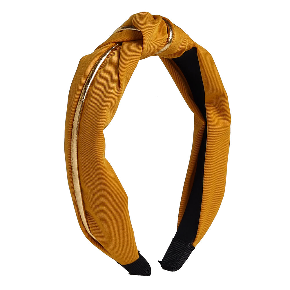 

fashionable headbands for girls yellow