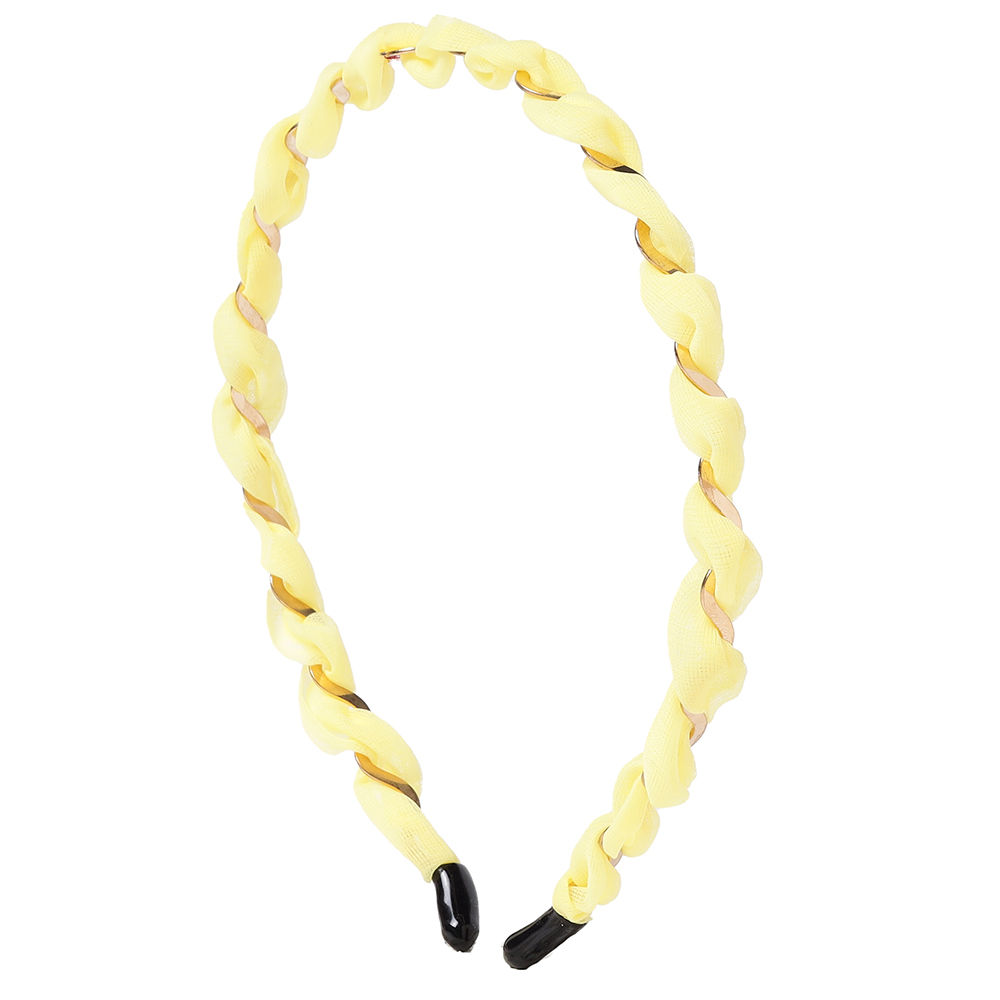 

fashionable headbands for girls yellow