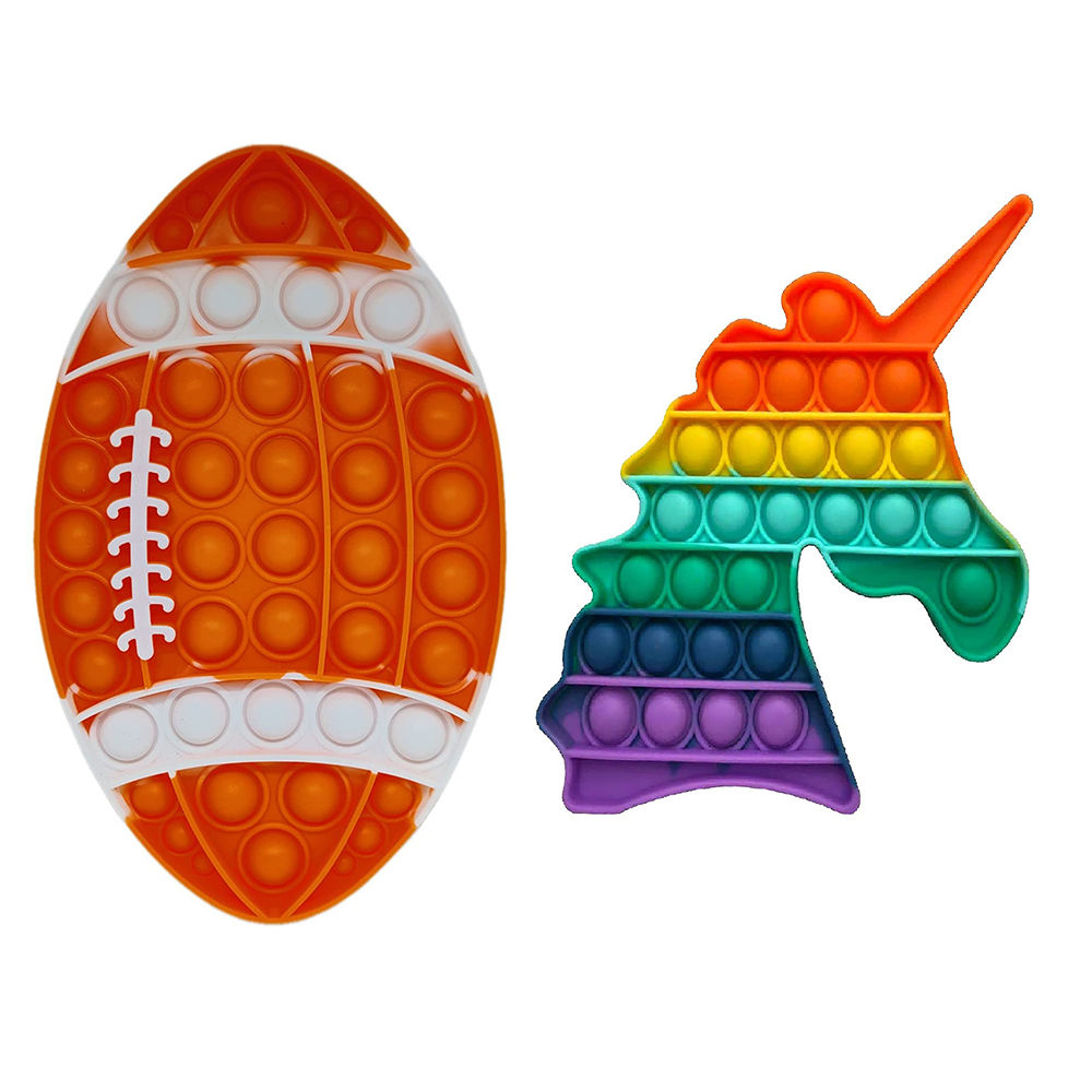 

pop it rainbow material silicone weight 70g piece product size