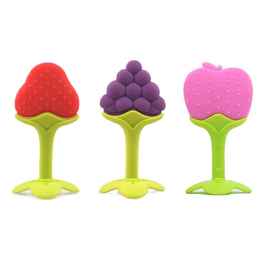 

silicone fruit shape 3 nbsp piece of teething soft sensory