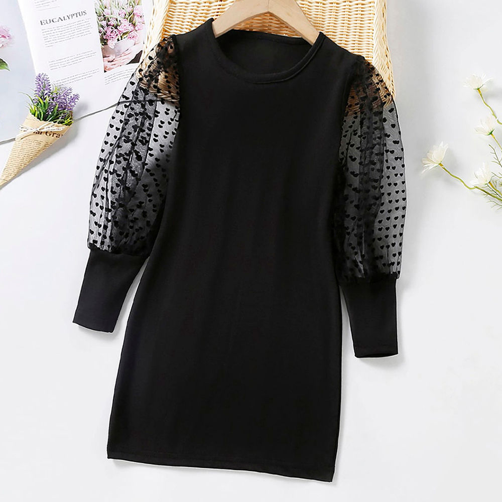 Black Casual Dress - Balloon Sleeve Mini Dress - Bodycon Dress - Lulus