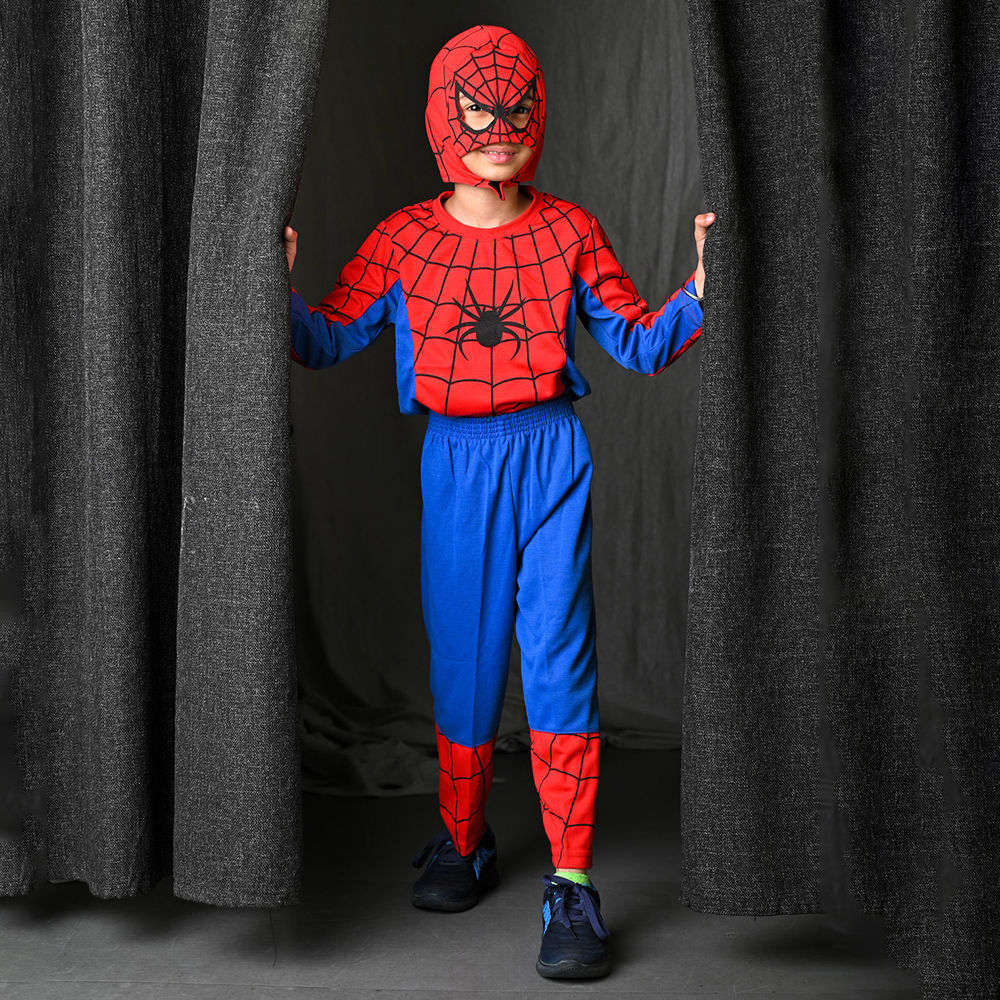 

spiderman superhero kids fancy dress costume premium
