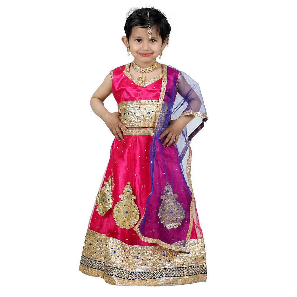 

radha lehenga choli kids fancy dress costume for girls with