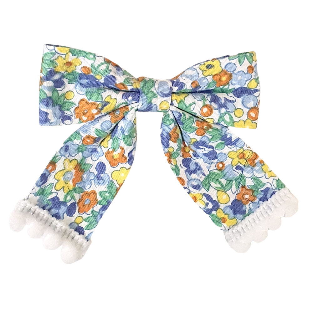 

each bow measures approximately 2 5 inches x 2” and