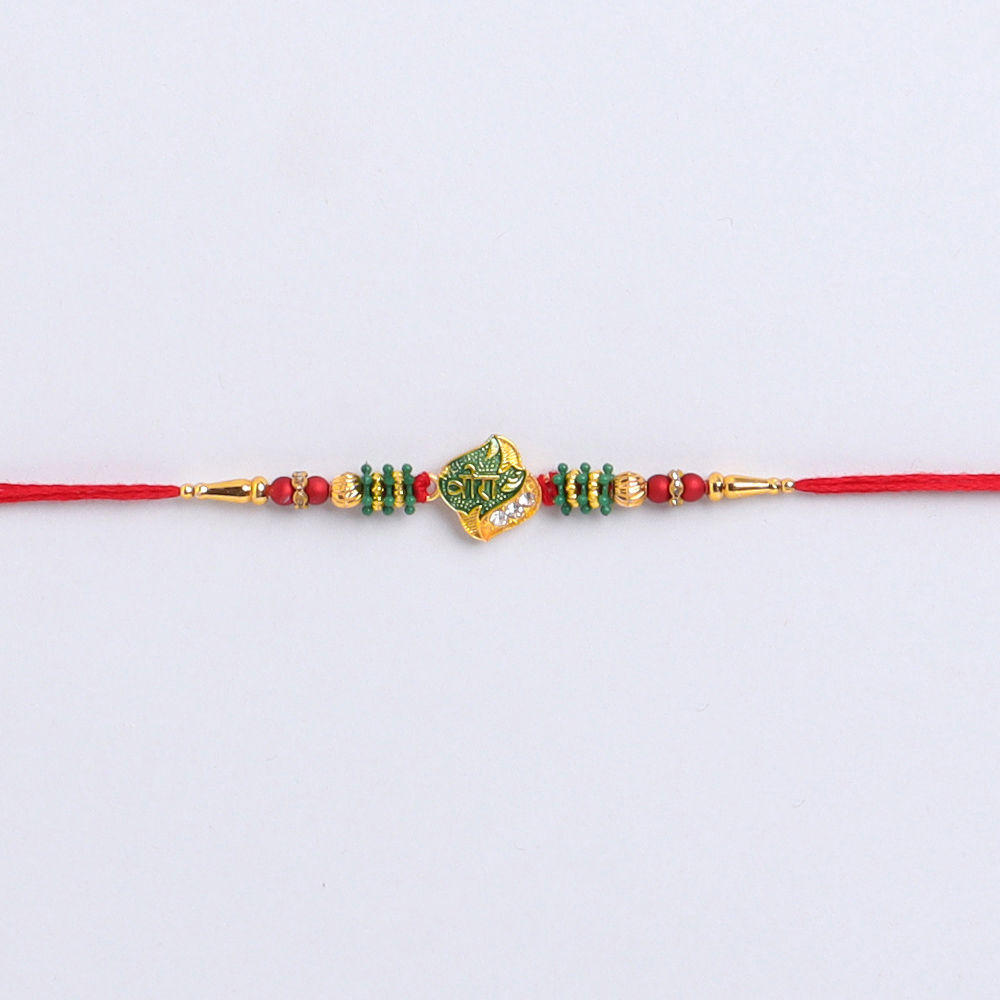 

accessory includes a high quality rakhi