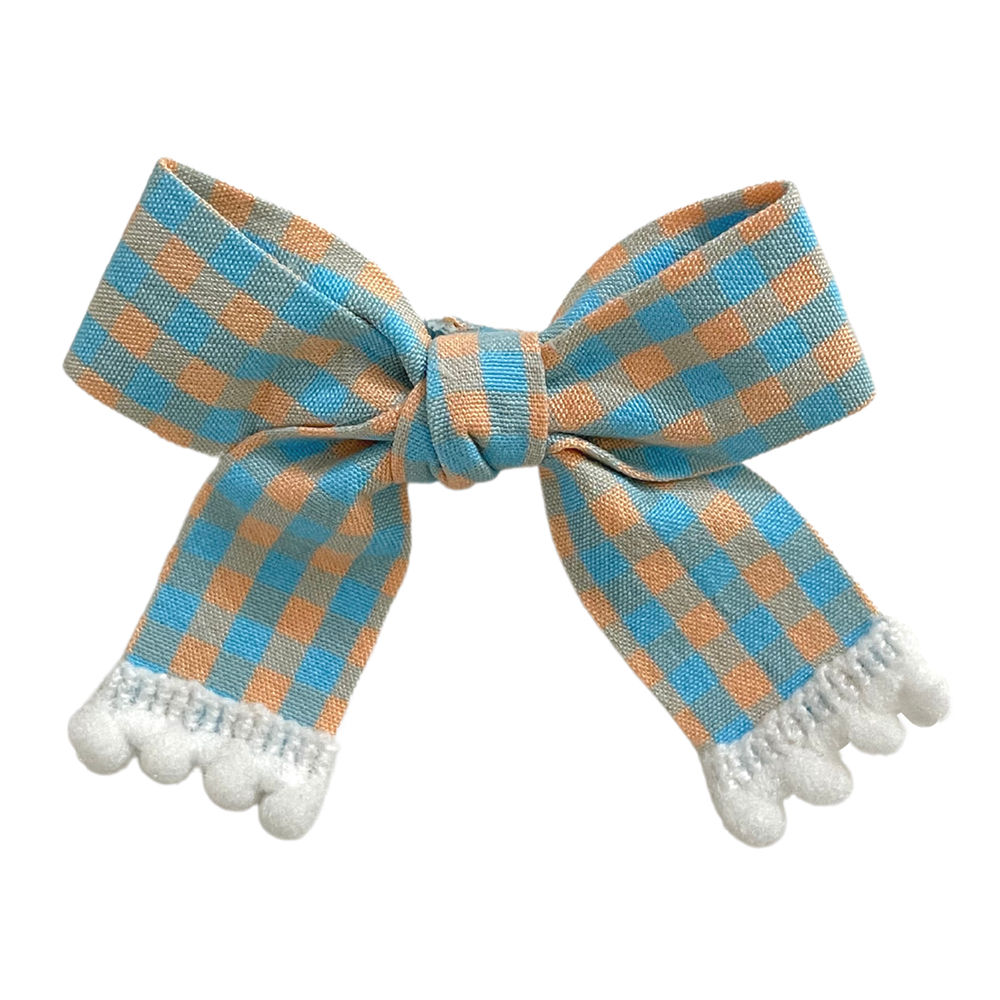 

each bow measures approximately 2 5 inches x 2” and