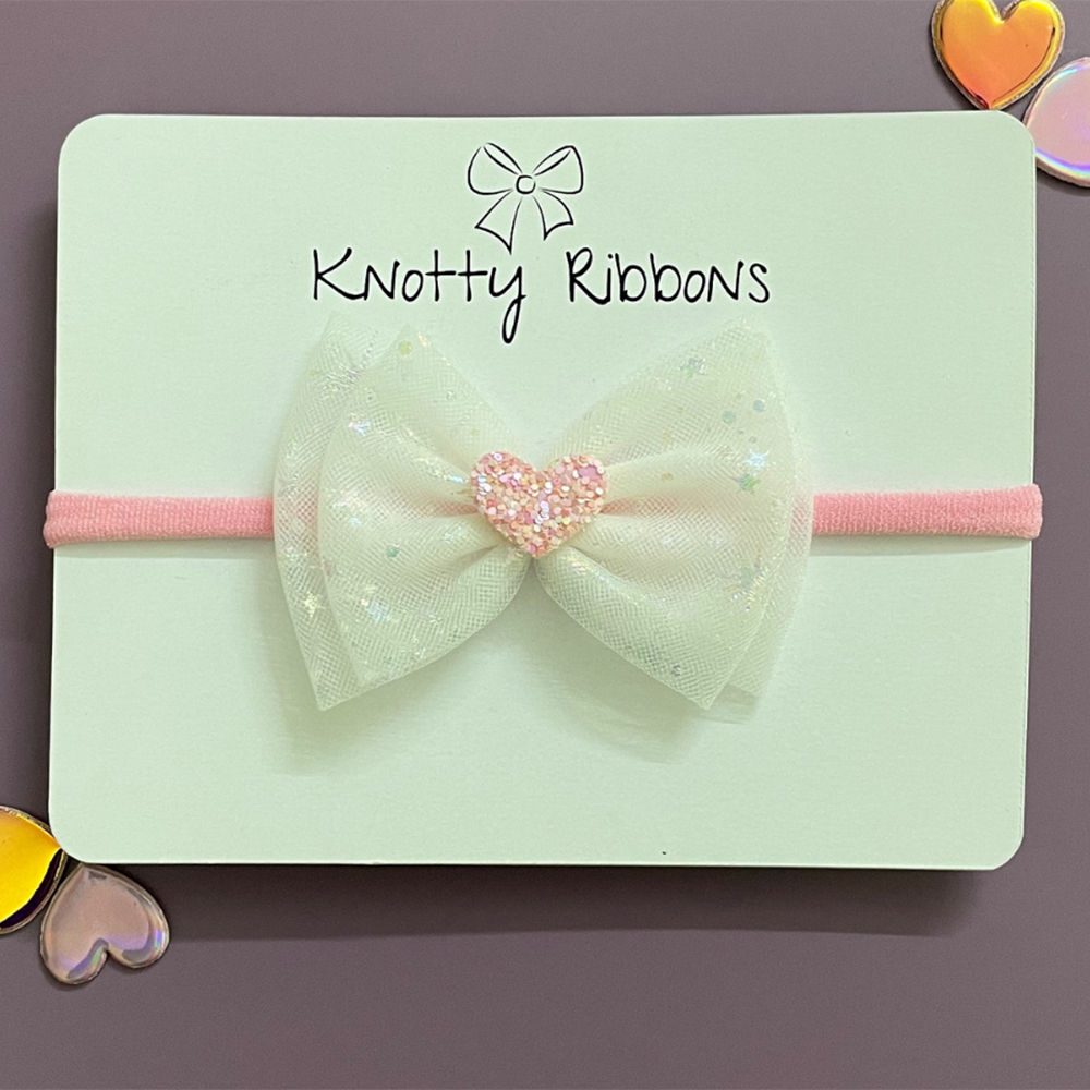 

sweet and simple handmade bows made out of a high