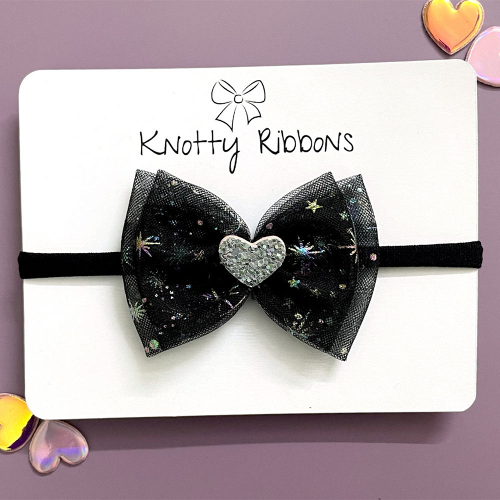 

sweet and simple handmade bows made out of a high