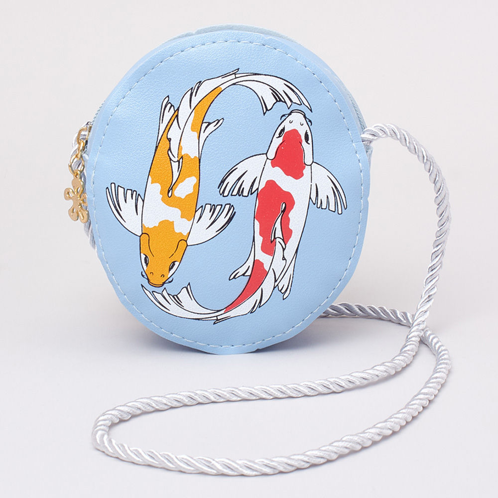 

dolphin designed cute round shaped crossbosy bag