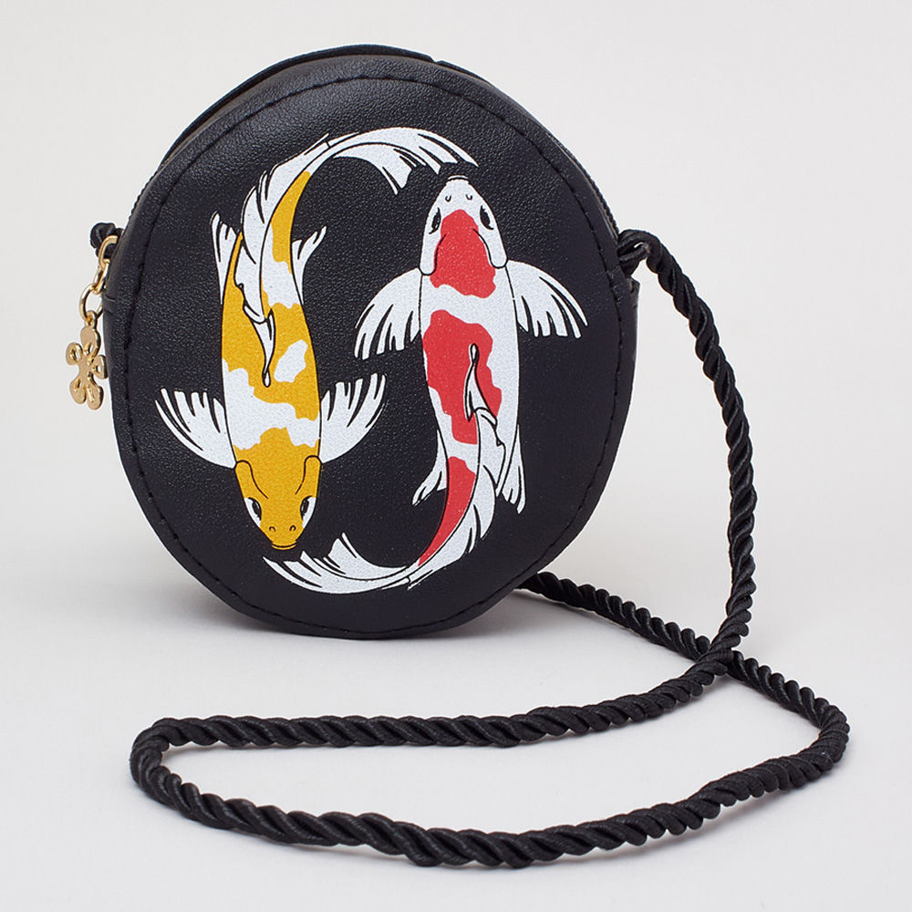 

dolphin designed cute round shaped crossbosy bag