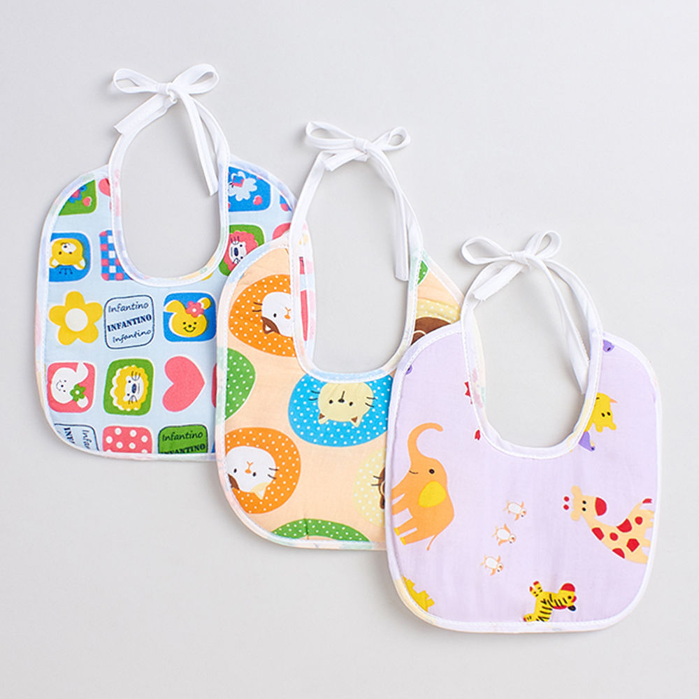 

cute printed bib to keep you worry free and your