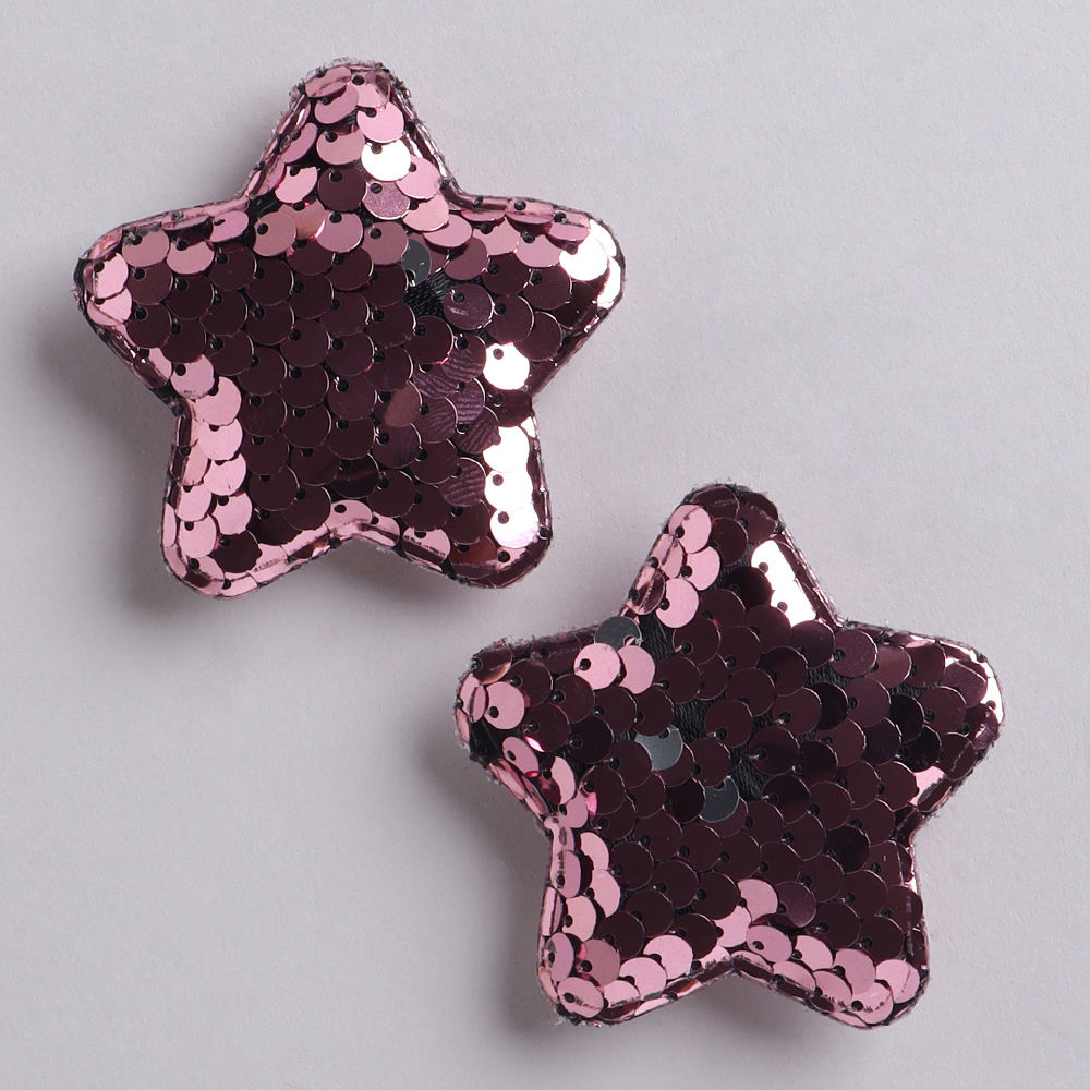 

the translucent hue of these crystal hairclips and simple design