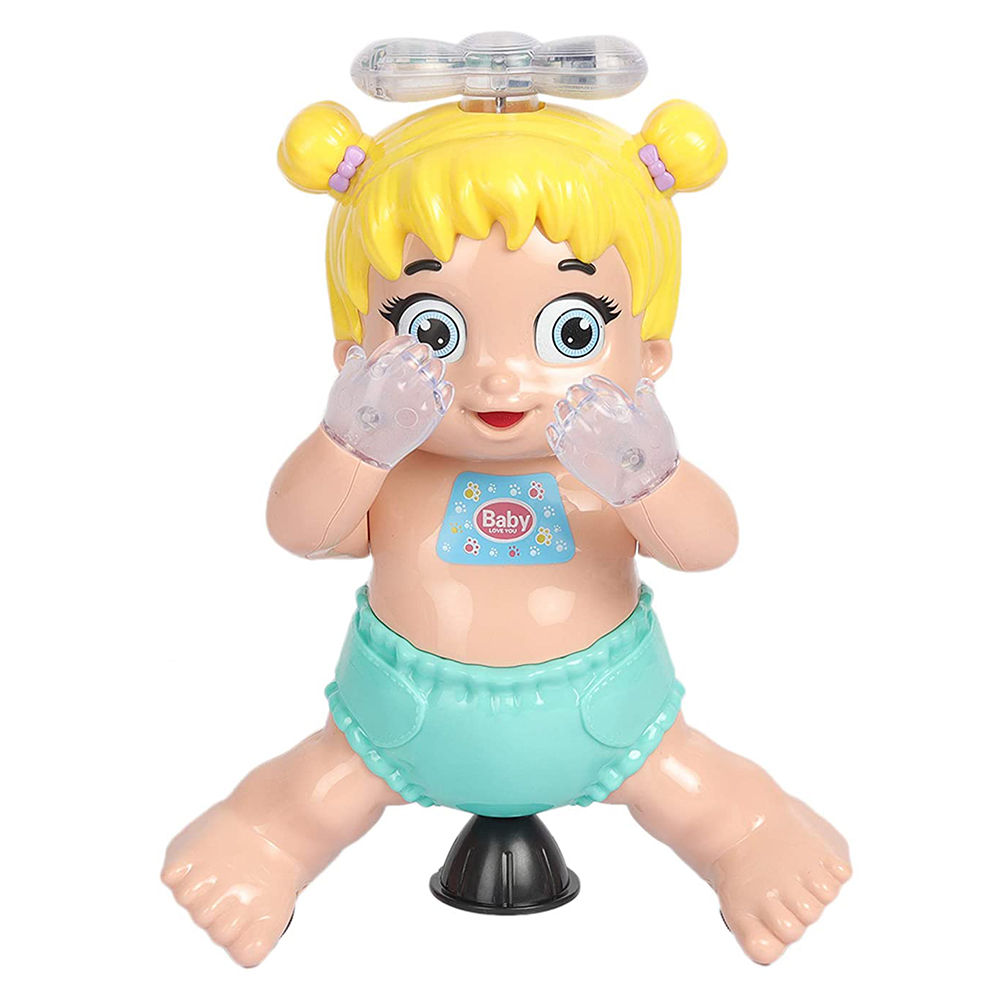 

the amazing functions like swinging and bumping stimulate baby crawling