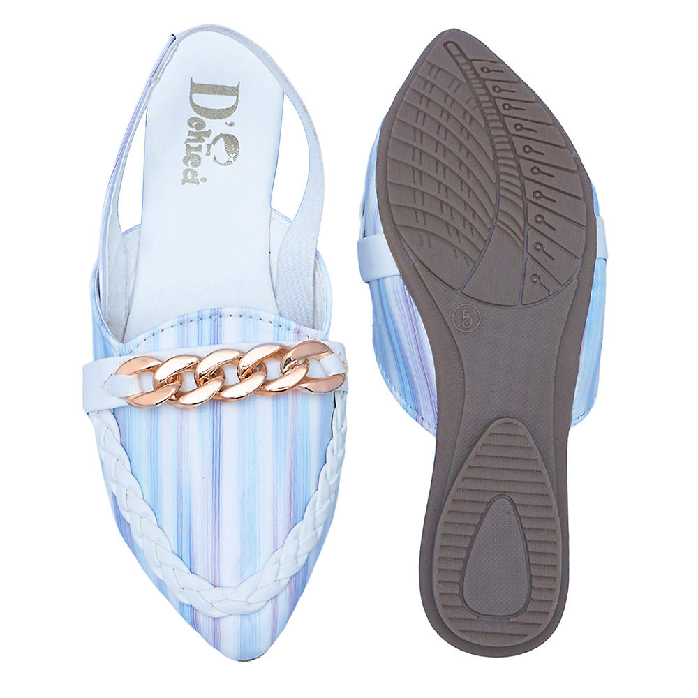 Buy Sky Blue Sandals for Girls by Tiny Bugs Online | Ajio.com