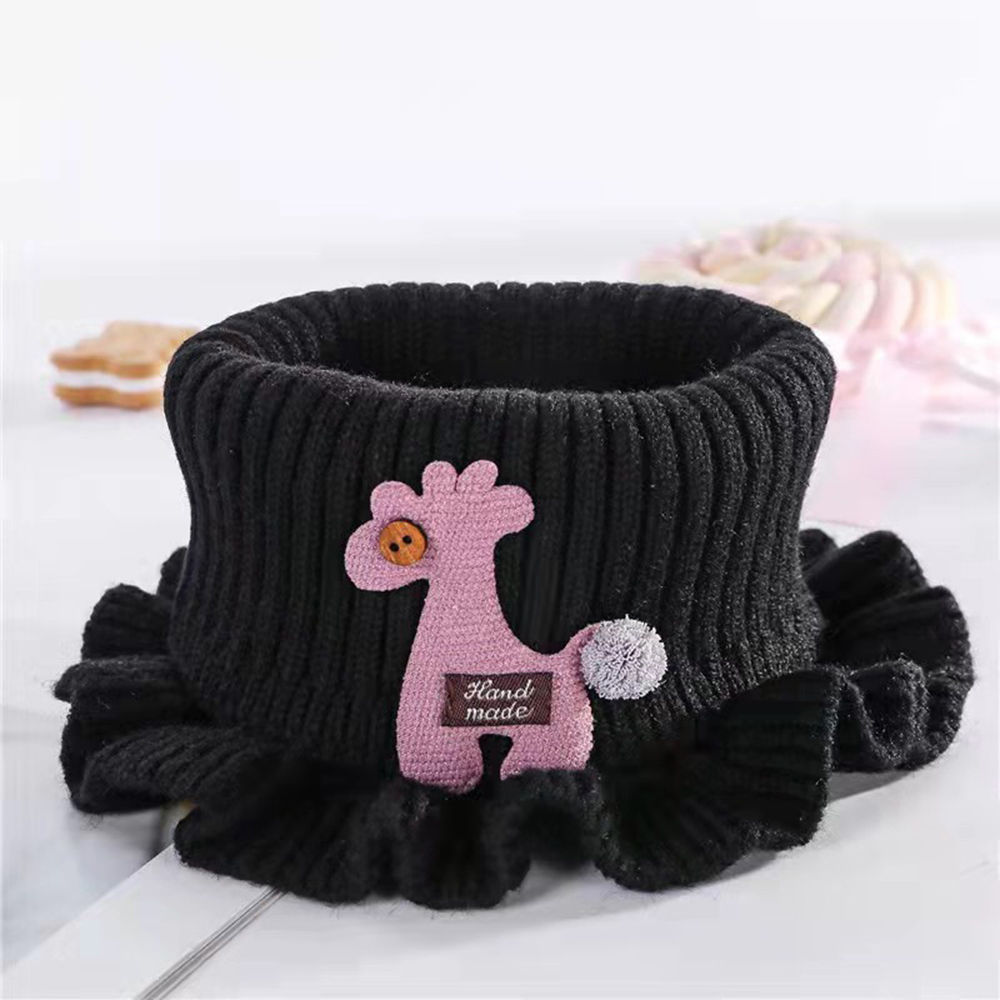 

this neck warmer can break the monotony add color to