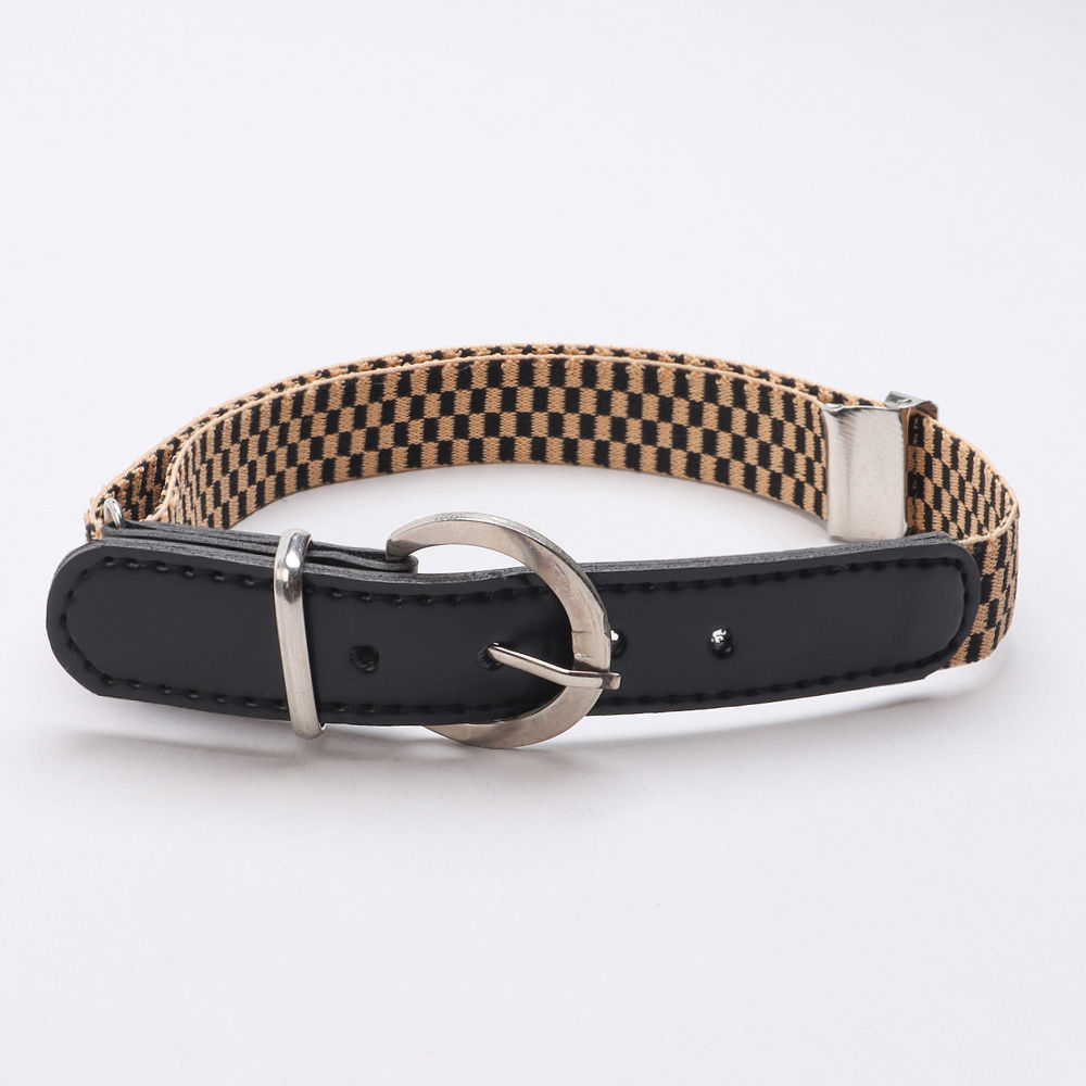 

kid o nation checkered belt brown