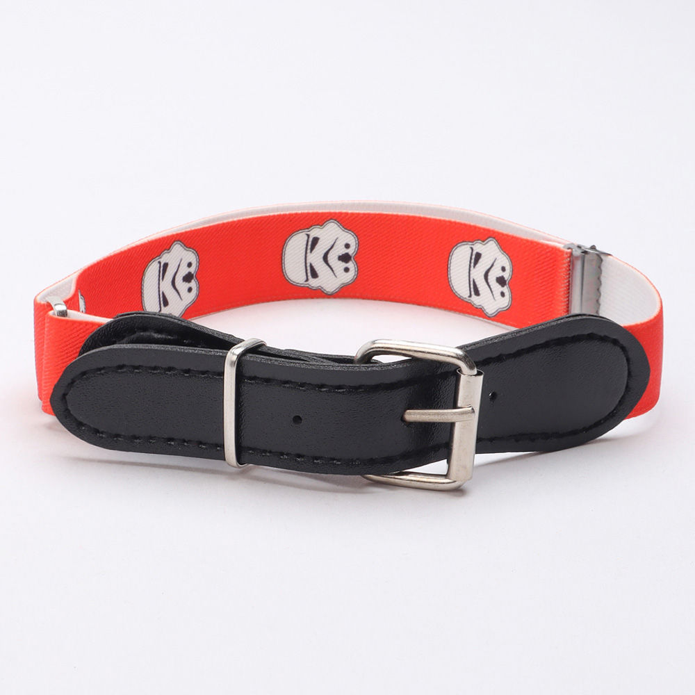 

kid o nation cartoon printed belt red