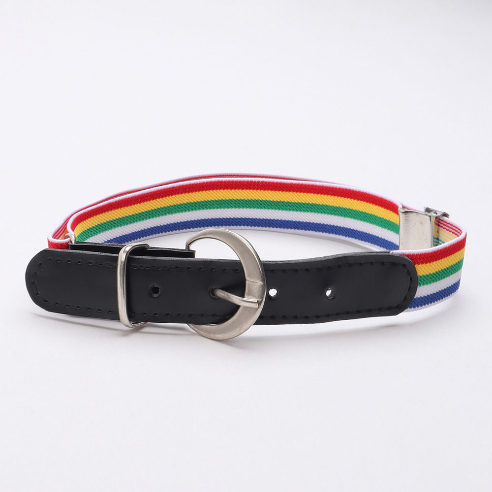 

kid o nation multicolor striped belt