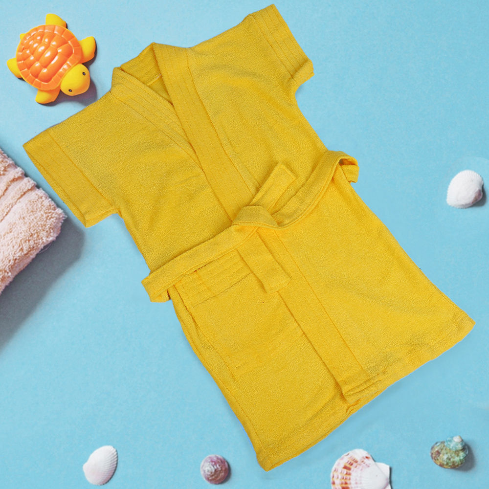 

this cute baby moo bathrobe will make shower time more