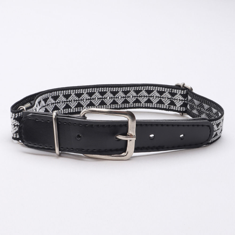 

kid o nation design belt white black