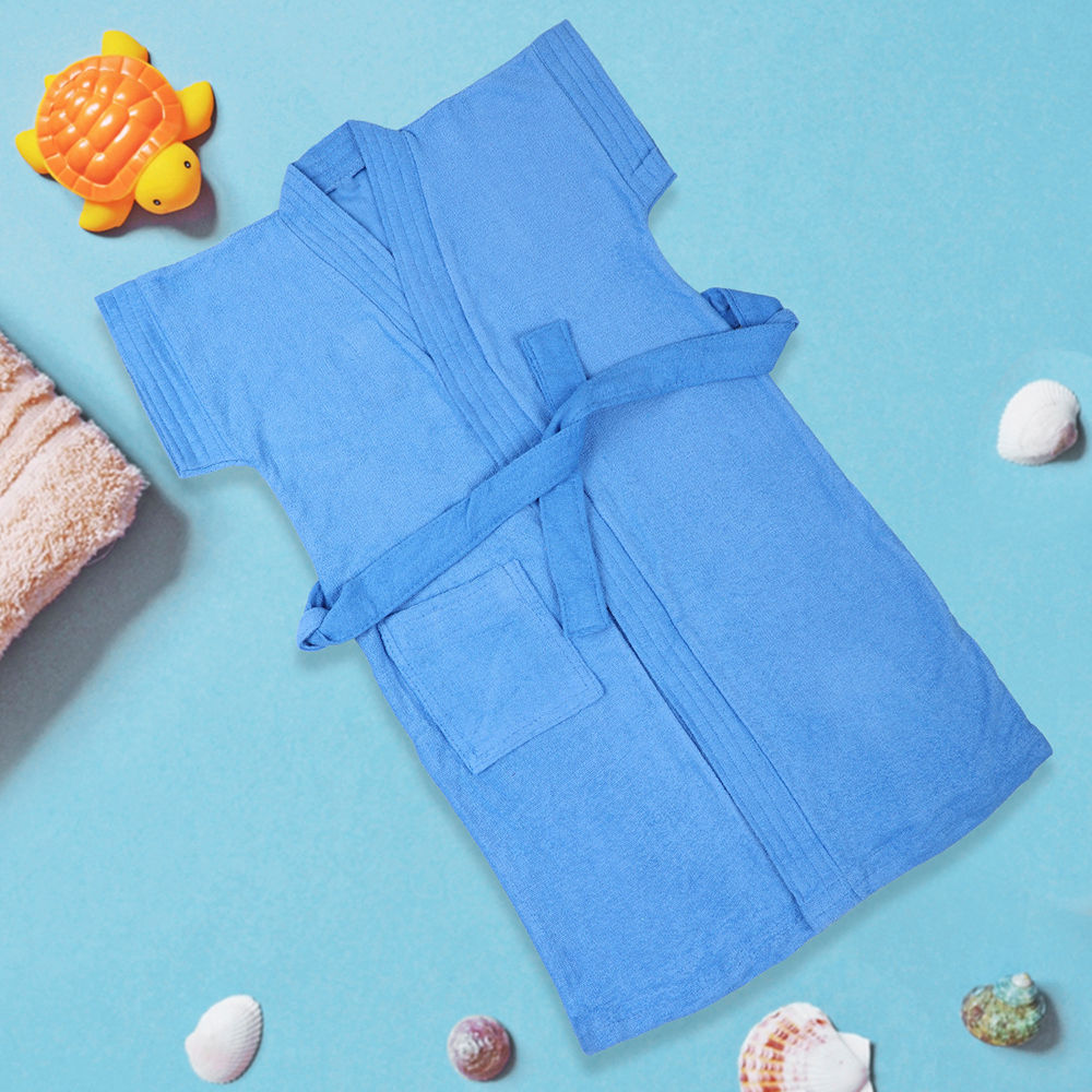 

this cute baby moo bathrobe will make shower time more