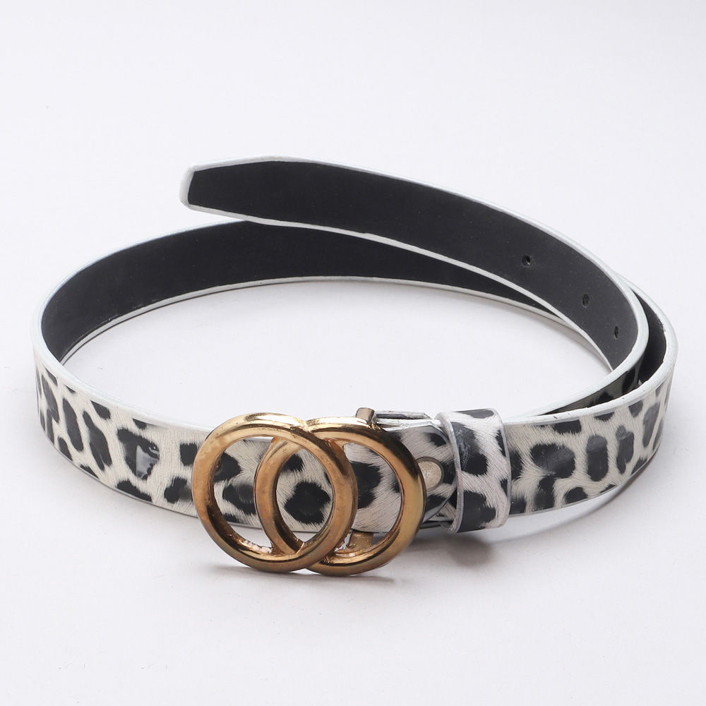

kid o nation animal printed fancy belt black