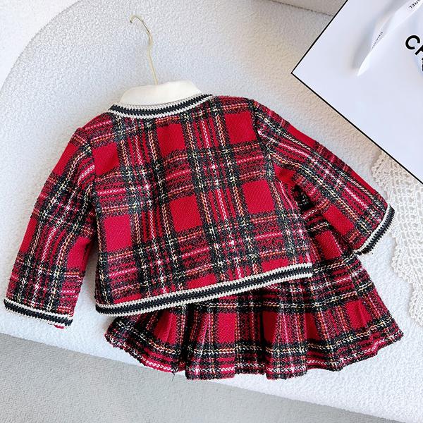 Evergreen State Of Mind Plaid Jacket In Red Curves • Impressions Online  Boutique