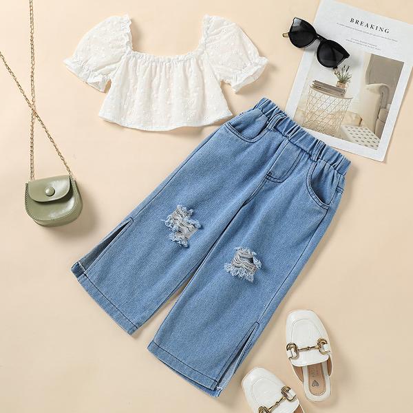 Buy Baby Girl Jeans Online | Kids Jeans Online Store - ForeverKidz