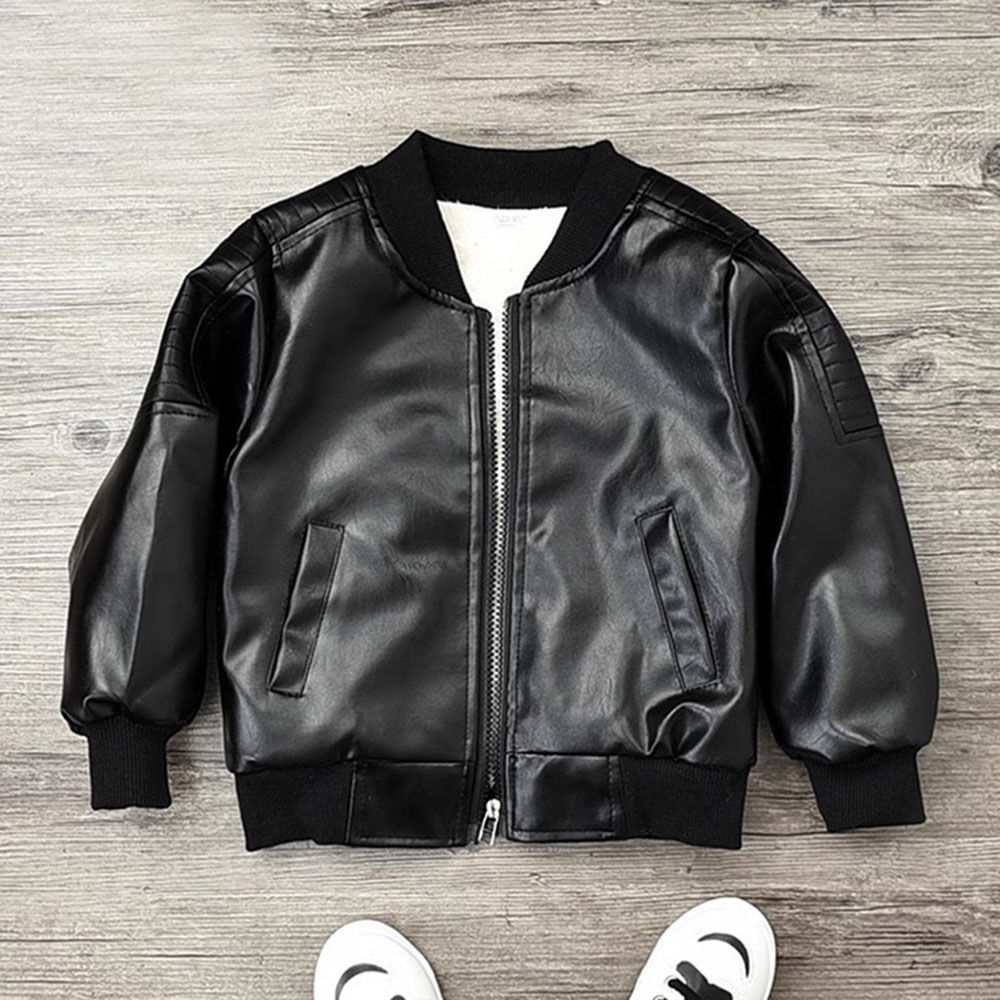 The Boys Mother's Milk MM Brown Leather Jacket