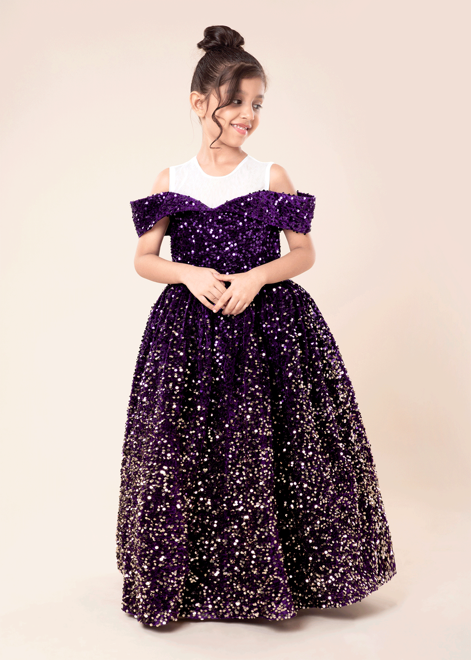 Shop Online Sequin Embellished Party Dress at ₹3227