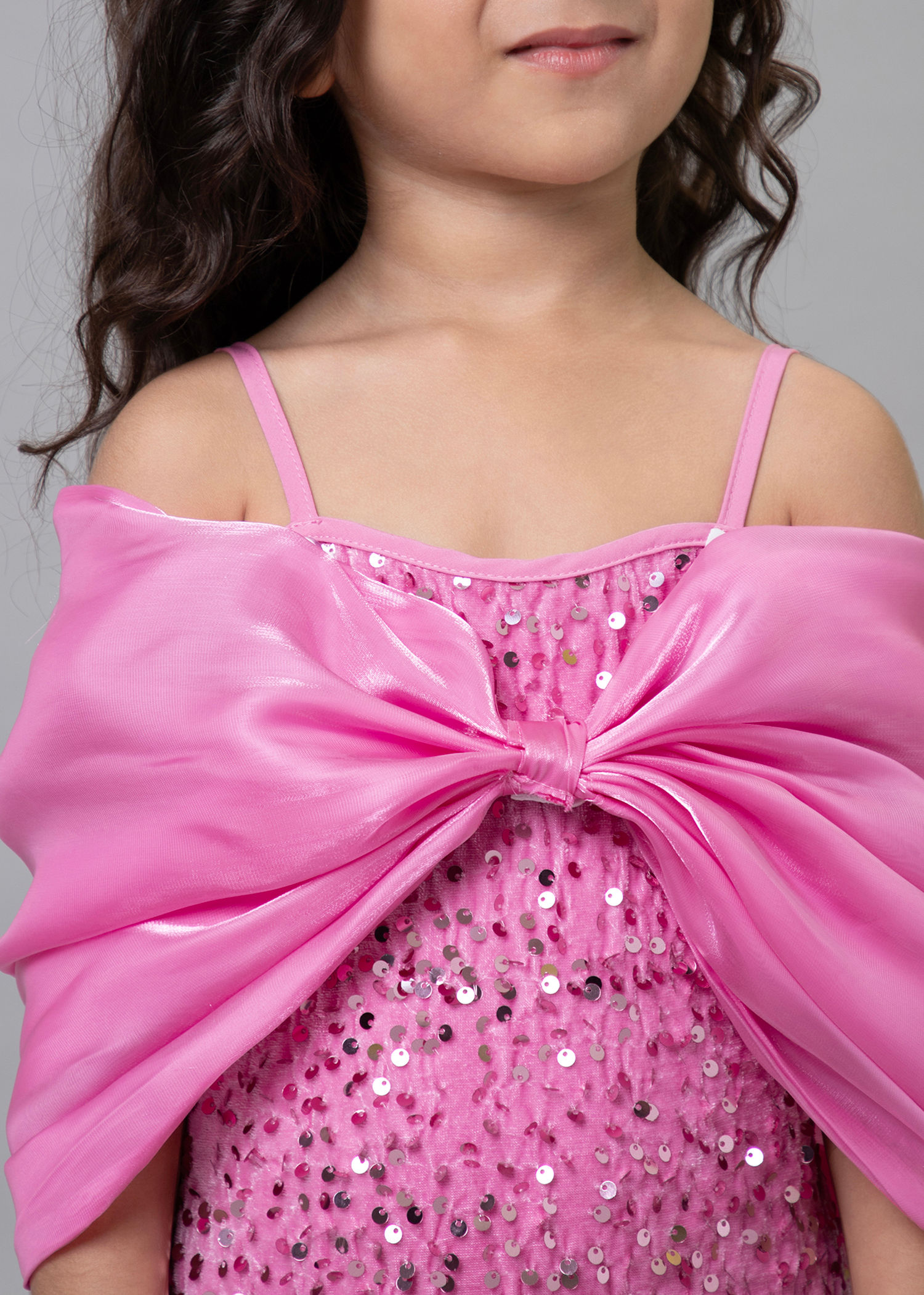 Shop Online Sequin Embellished Gown at ₹2370