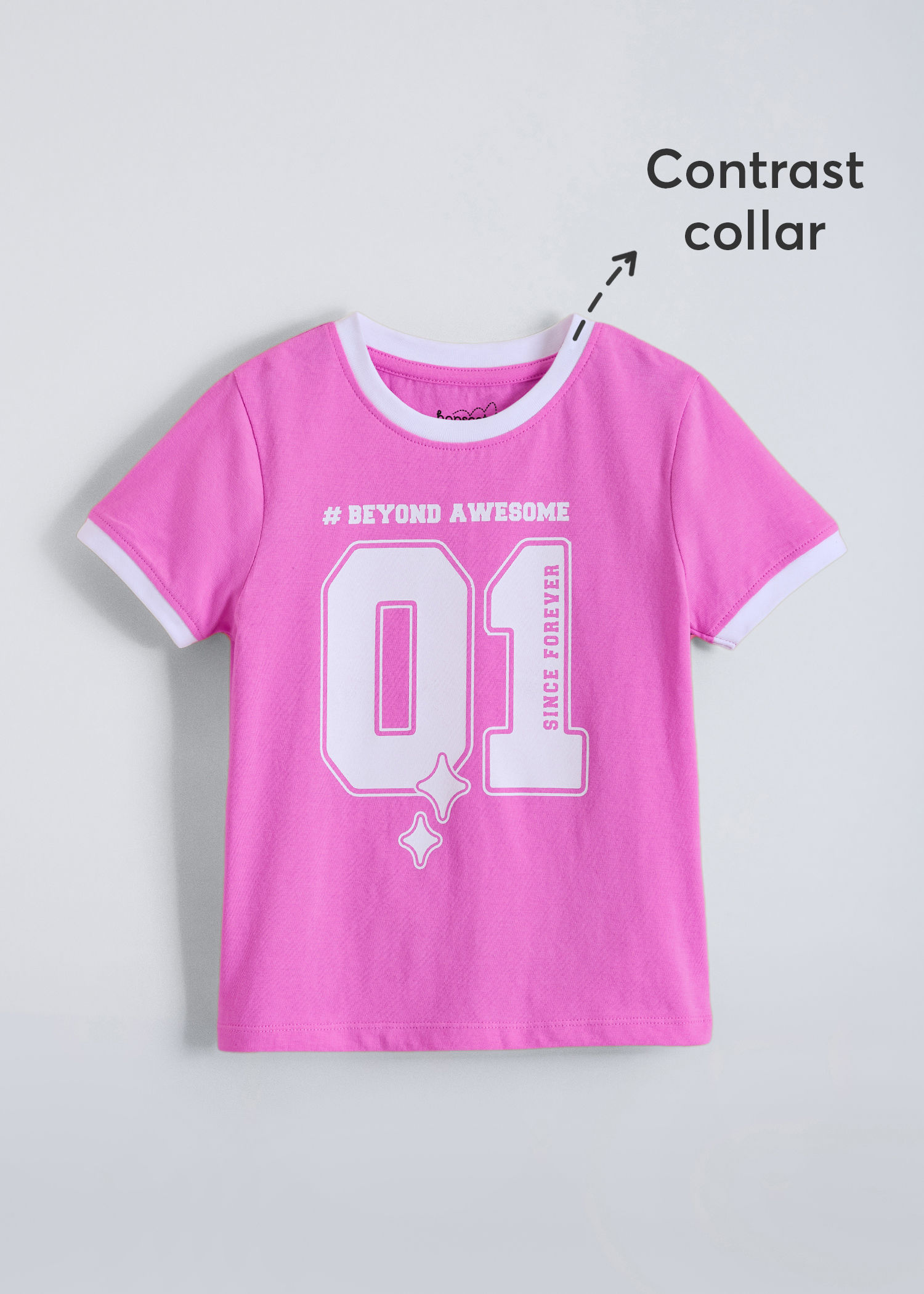 “GDC LOGO RINGER GIRLS TEE” X-girl Logo Ringer S/S Tee